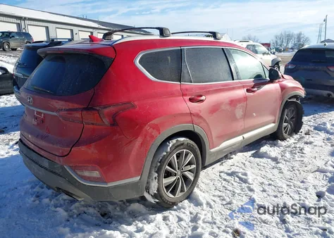 2020 Hyundai Santa Fe Sel из США, поврежденный, VIN 5NMS33AD5LH253824